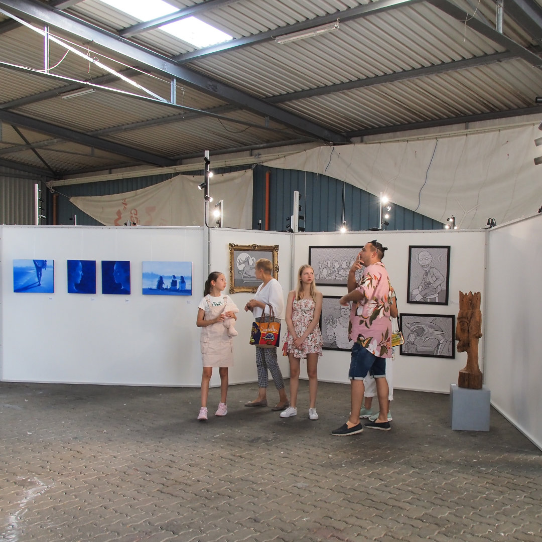 Impression Ausstellung Kunst in der Halle 2024, Eckernförde