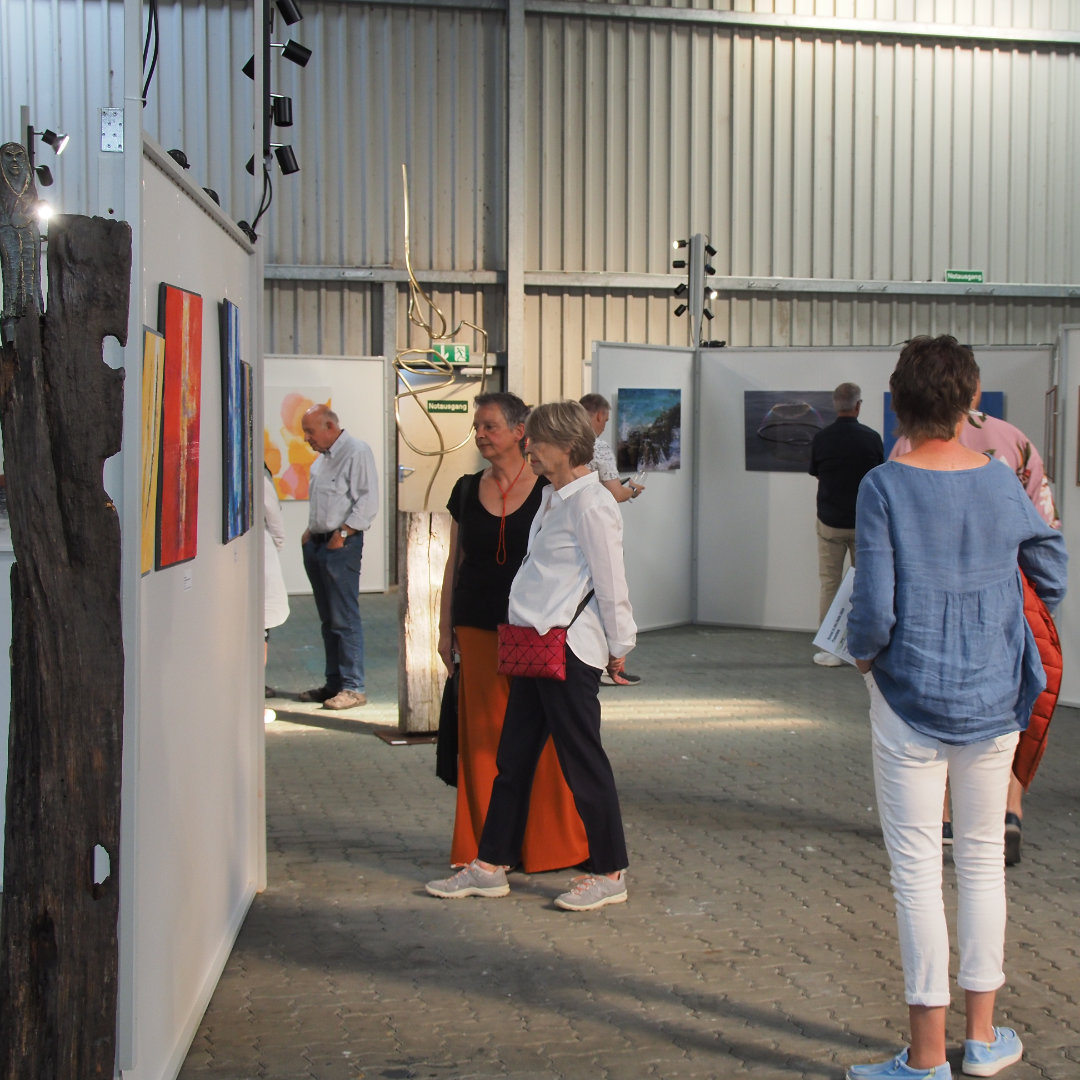 Impression Ausstellung Kunst in der Halle 2024, Eckernförde