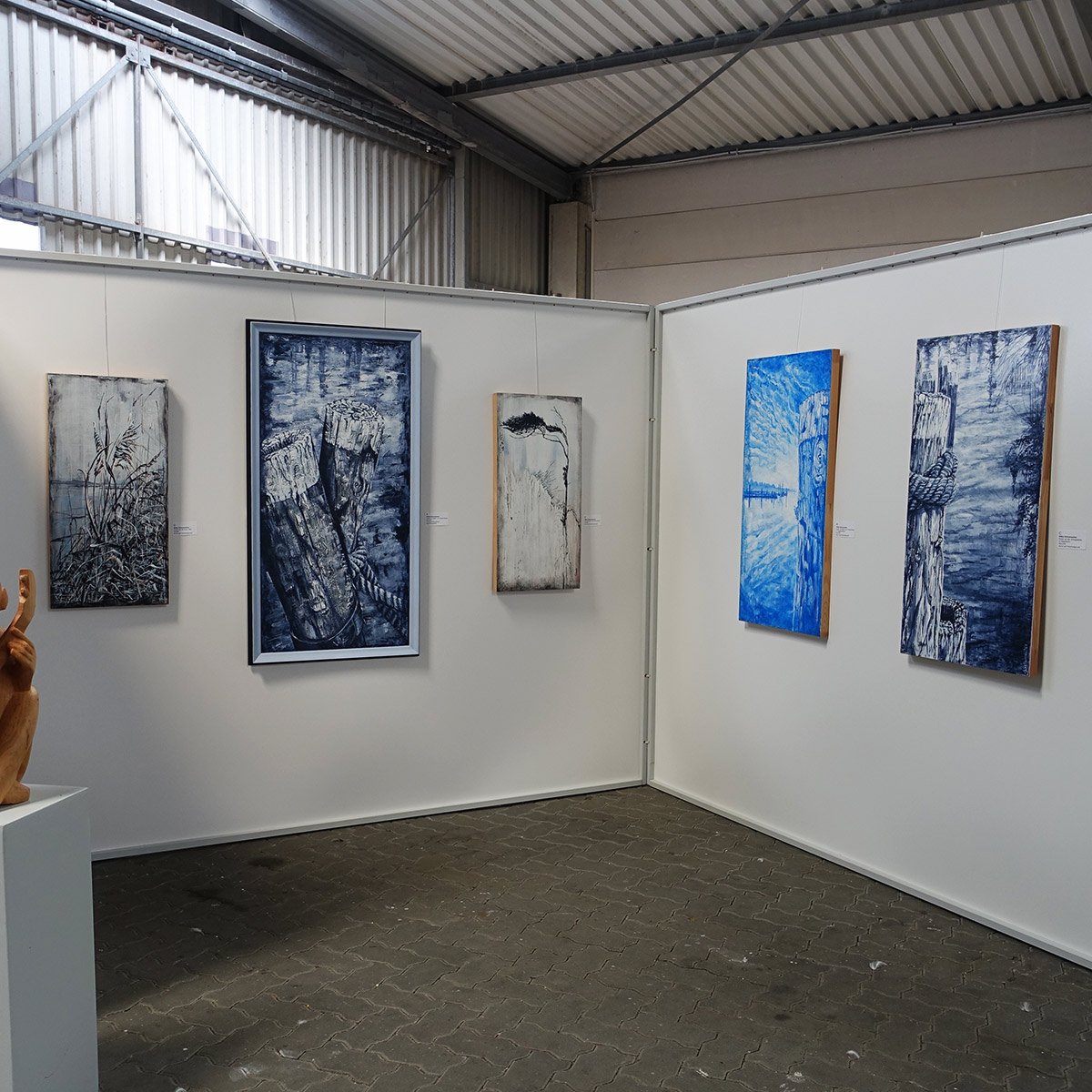 Impression Ausstellung Kunst in der Halle 2024, Eckernförde