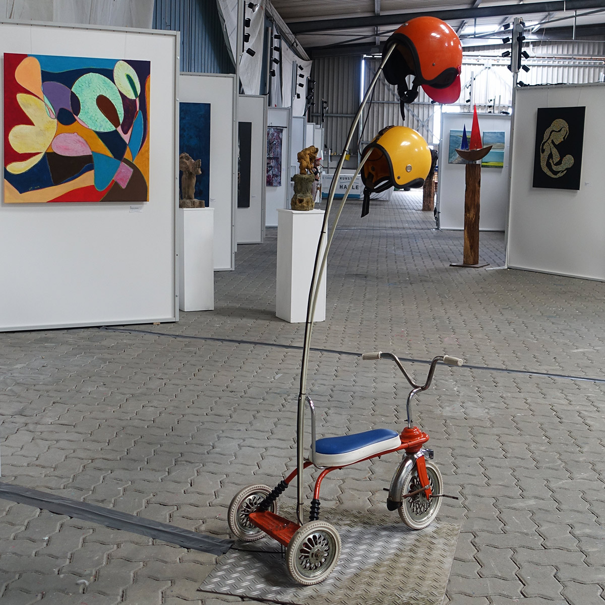 Impression Ausstellung Kunst in der Halle 2024, Eckernförde