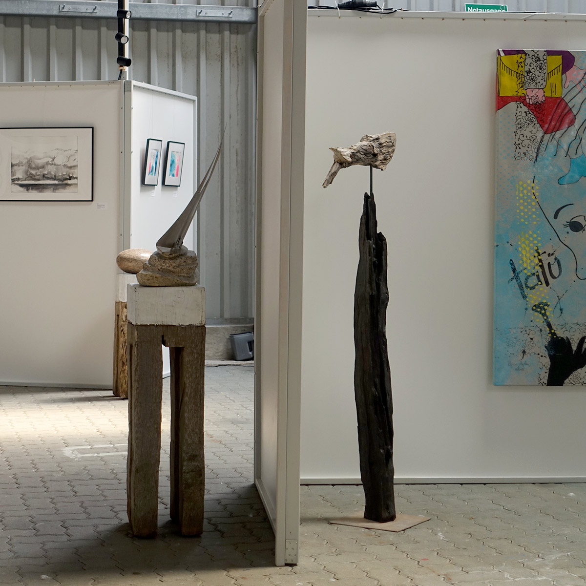 Impression Ausstellung Kunst in der Halle 2024, Eckernförde