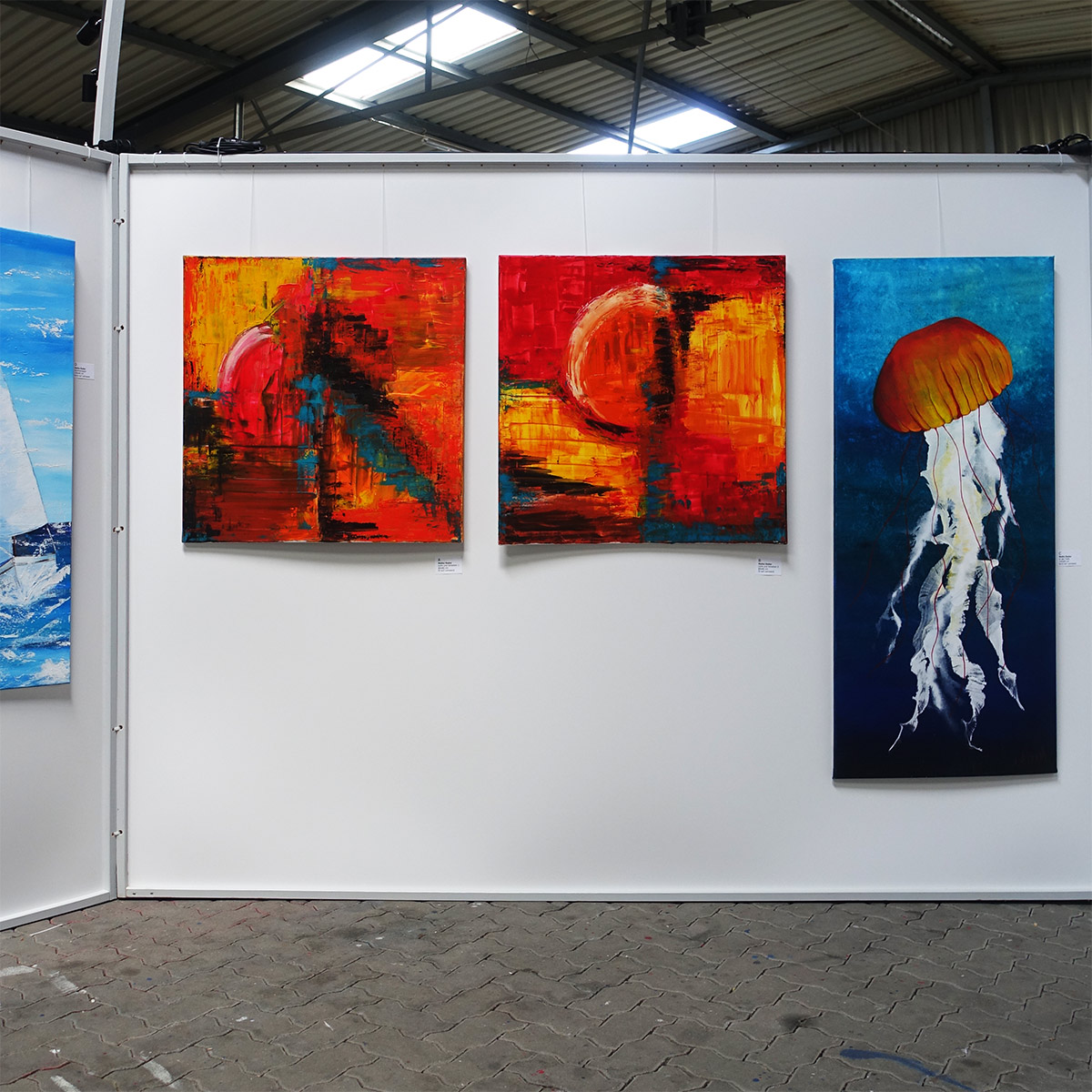 Impression Ausstellung Kunst in der Halle 2024, Eckernförde