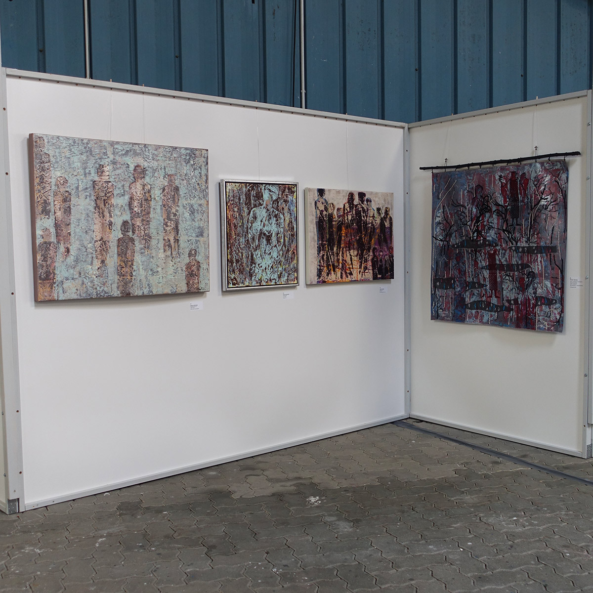 Impression Ausstellung Kunst in der Halle 2024, Eckernförde