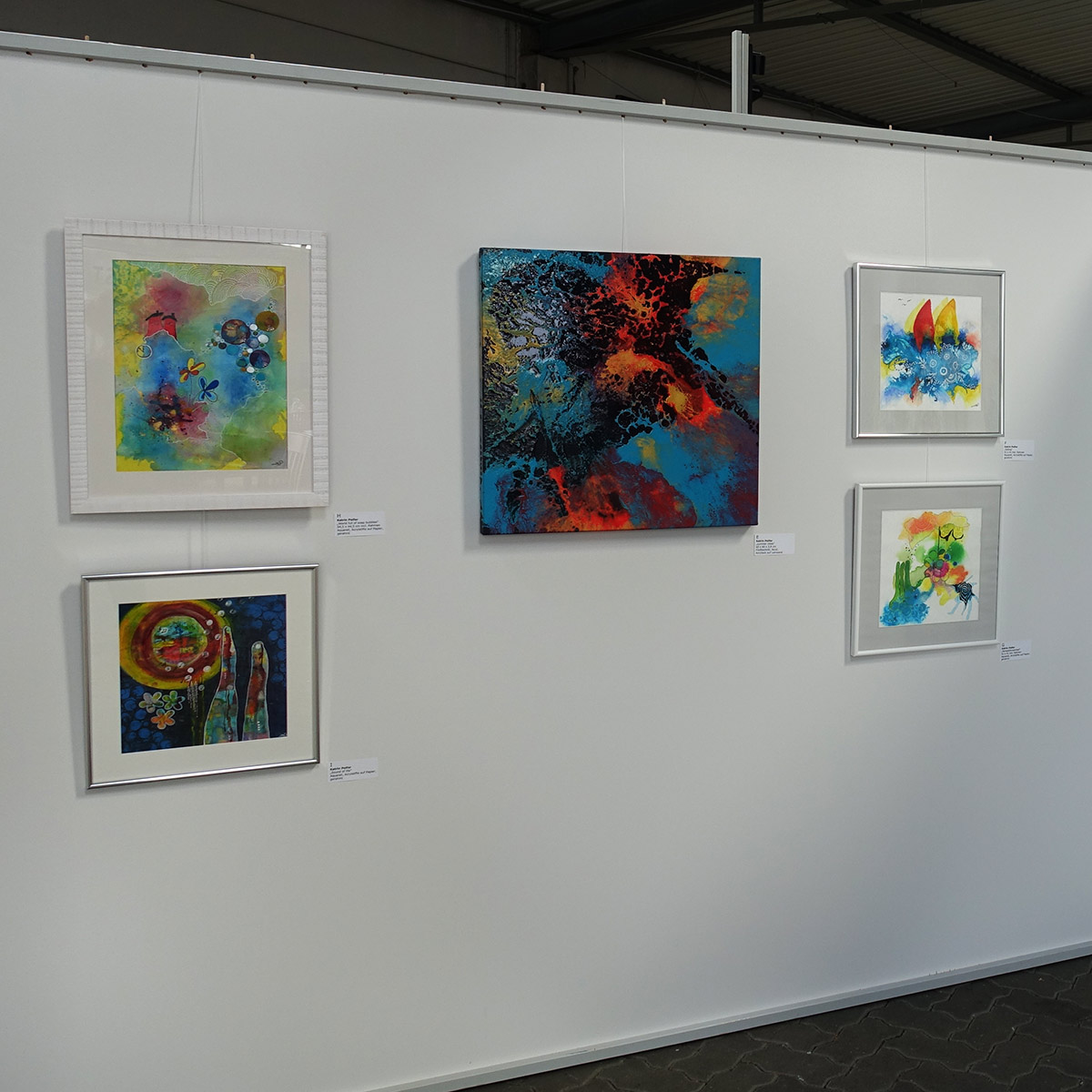 Impression Ausstellung Kunst in der Halle 2024, Eckernförde