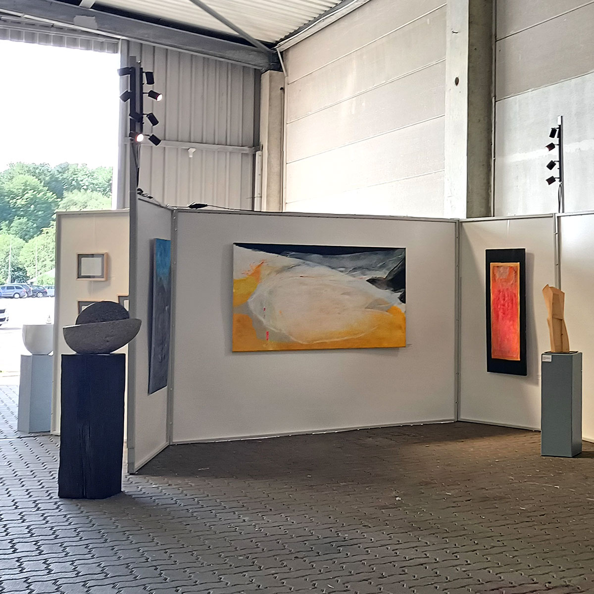 Impression Ausstellung Kunst in der Halle 2024, Eckernförde