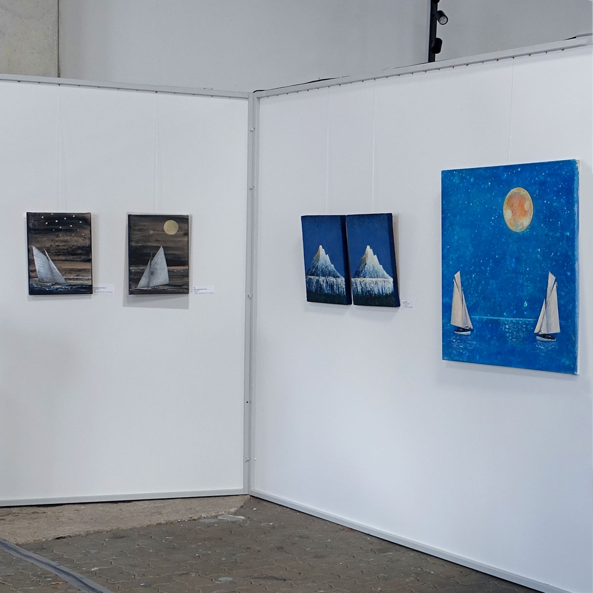 Impression Ausstellung Kunst in der Halle 2024, Eckernförde