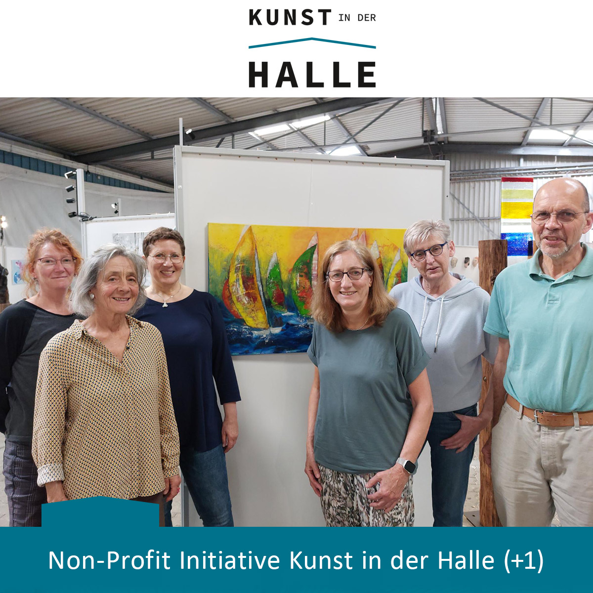 Impression Ausstellung Kunst in der Halle 2024, Eckernförde